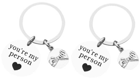 GALPADA 3paare Freundschaft Schlüsselanhänger Aus Teilen Hand-hand Design Für Freunde Und Langlebige Und Stilvolle Schlüsselringe Für Besondere Anlässe
