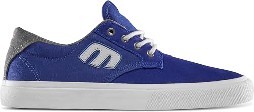 etnies Men's Barge Plus Skate Shoe, Navy/Dark Grey/Blue, 9