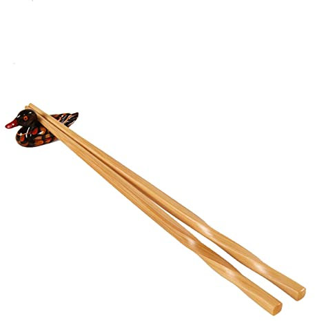 XXHNBF Palillos de Madera Palillos de Metal Palillos 5 Pares de Palillos Manuales de Madera
