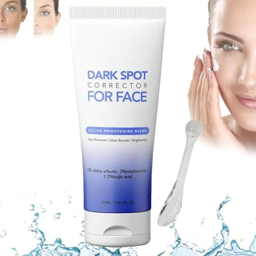 Charwee - Correttore per macchie scure per viso, crema per la cura della pelle, rimozione delle macchie solari, riparazione rapida dei toni scuri, crema correttore per macchie scure, carnagione