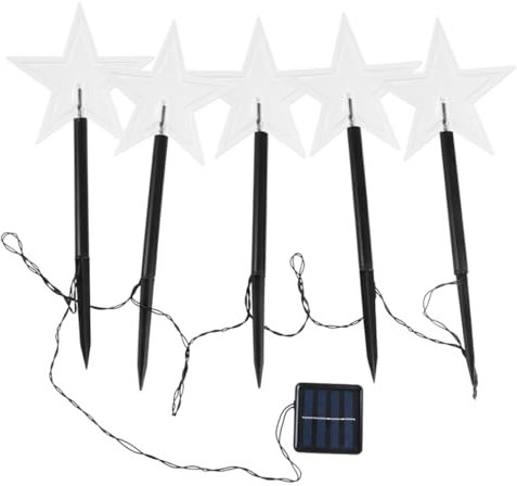 Happyyami Solarlampen Für Außen Hängend Wasserfest Garten Solarlampe Weihnachten Einsatzlicht Landschaftslicht Außenlicht Boden Plug Lichterkette