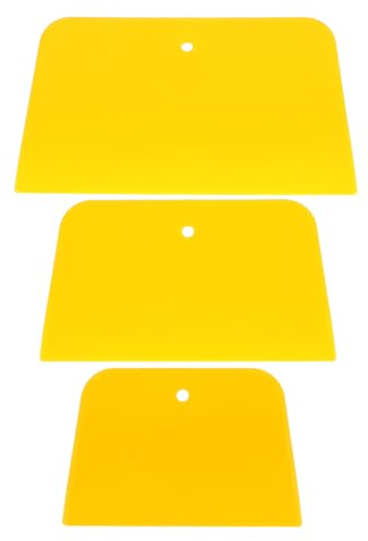 CTIRCHIU 3stücke Auto Body Filler Spachtel Weicher Kratzfester Spachtel Werkzeug Für Karosserie Und Lackierarbeiten Vielseitig Einsetzbar Für Kfz-wartung Und Reparatur