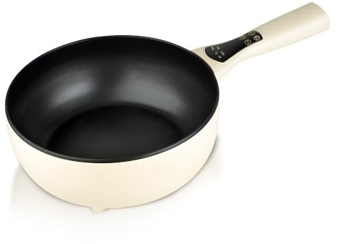 Pentola Elettrica Multifunzione 5L+7L - Antiaderente, Adatta For Friggere, Bollire, Cuocere A Vapore - Uso Domestico