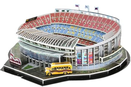 MotiveTech 3D Fußballstadion Puzzle, 3D Papiermodellbau, Erwachsene Und Männer