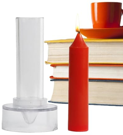 Molde De Vela Cónica - Molde De Moldeo De Vela Reutilizable Antiadherente, Suministros Artesanales De Velas De Bricolaje, Herramienta De Artesanía Creativa Para Mujeres Adultas, Casa, Iglesia