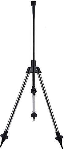 Agatige Base De Trípode para Aspersor, Soporte De Trípode Ajustable G1/2, Soporte Telescópico Aspersor De Impacto En Base De Trípode Aspersores De Riego Cesped para Riego De Césped Jardín Céspedes