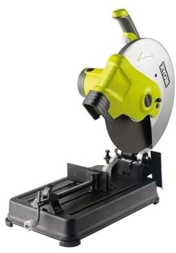 RYOBI Tronçonneuse à Métaux 2300W ECO2335HG – Lame Ø355mm, Capot Réglable, Étau Pivotant, Coupe Droite et Angulaire Métal, Idéale Chantier et Atelier