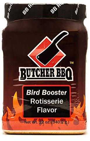 Butcher BBQ | Bird Booster Rotisserie Turkey Injector Marinade | World Championship Winning Formula | Better Than Turkey Brine | More Moisture and Flavor for Poultry | Chicken & Turkey Seasoning