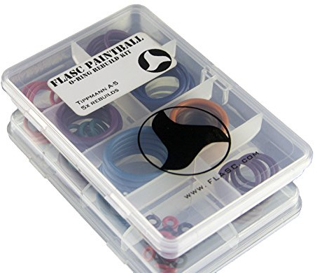 Flasc Paintball Tippmann A5/X7 Classic 5 x farbig Paintball O-Ring Rebuild Kit