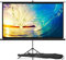 PropVue Projector Screen with Stand 84 inch - 16:9 HD Premium Wrinkle-Free Tripod Screen for Projector with Carry Bag and Tight Straps