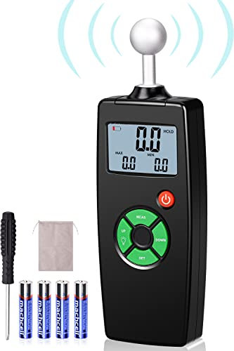 Feuchtigkeitsmessgerät,Feuchtigkeitsmessgerät Wand mit Batterie und LCD-Display digitale,Holzfeuchtemessgerät mit Akustischem Alarm Erkennungstiefe bis 20-40mm,für Mauerwerk, wände,Holz, Gips, Putz