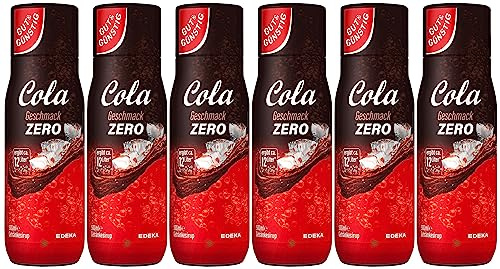 H-O Gut & Günstig Cola Zero Getränkesirup 6er Pack (6x500ml)
