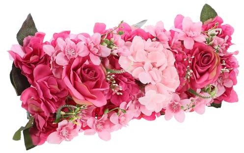 GRIRIW Künstliche Blume Rose Bouquet Seide Kunststoff Realistische Hochzeit Decke Hängen Hause