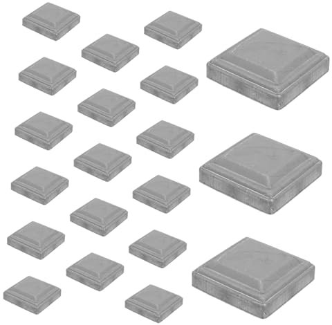 AUTSUPPL 10stücke Zaunpfostenkappen Aus Quadratische Pfostenkappen Deckpfostenkappen Für Zaun Und Einfache Installation Und Ersatz-zaunpfostenabdeckungen