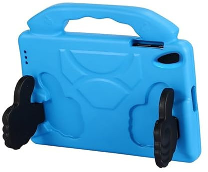 Kompatibel mit Lenovo Tab M10 HD 2. Generation 10,1 Zoll [TB-X306F/TB-X306X] Tablet-Hülle, kompatibel mit Kindern, stoßfest, leicht, EVA, sturzsicher, schlagfest, Schutzgriff, Standabdeckung(BLUE)