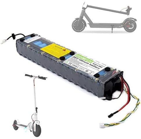 SNHMFUH 36V Batterie au Lithium 7.8Ah - 10.5Ah Batterie de Remplacement pour Scooter électrique M365 pour Moteur de Scooter électrique 0-600w avec Communication,36v8700mah