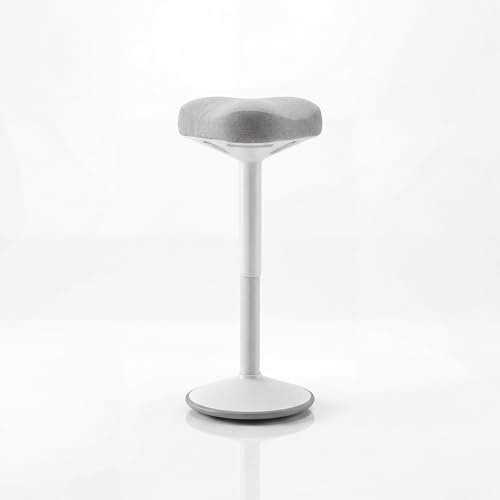 Jan Nowak sgabello ergonomico regolabile 58-83 cm girevole 360 sgabello ufficio professionale seduta attiva oscillante sgabello laboratorio resistente fino 130 kg