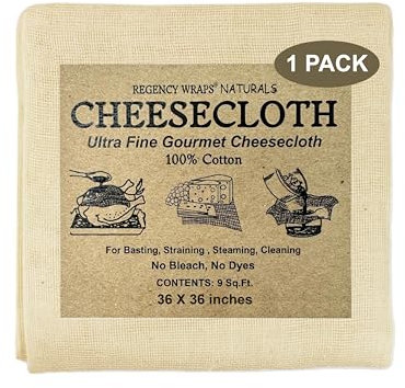 Regency, stamigna ultra fine in 100% cotone naturale, 0,8 m² confezione da 10 9 sq.ft. White