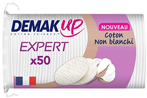 Demak'Up Duo+ - Dischetti struccanti, confezione da 50, ovali, lotto di 4