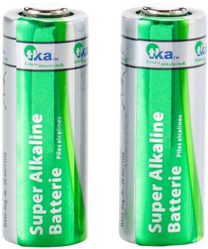 2 piles alcalines A23 (LR23A) 12V [TKA]
