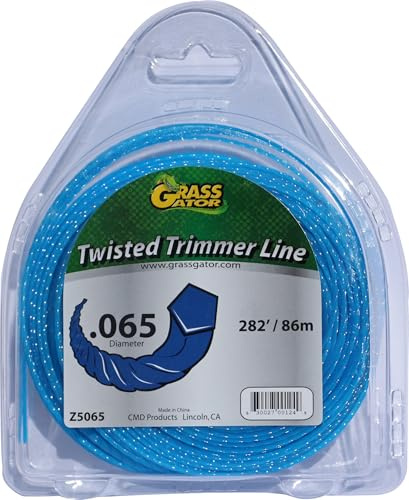 Grass Gator Z5065 | Zip Line Pro .065 | Twisted String Trimmer Line Pro| 282-feet Small Donut