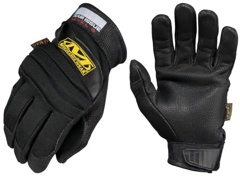 Mechanix Wear CarbonX Level 5 Fire Protection Leather Gloves Black X-Large
