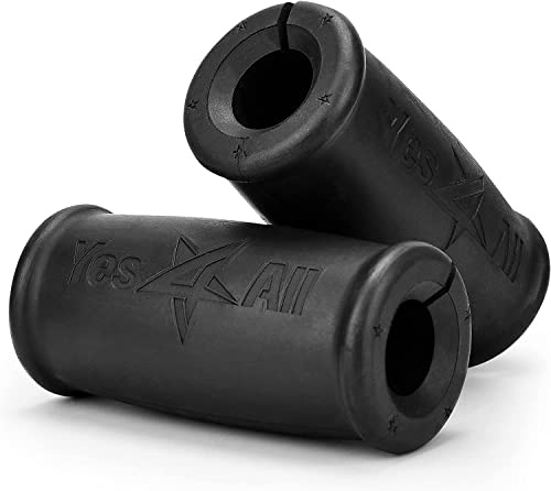 Yes4All Thick Bar Grip (Outer Diameter 5.6 cm) - Build Your Biceps, Triceps, Arm Muscle Bigger Everyday with Our Barbell Dumbbell Grip