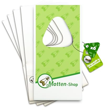 Der Motten-Shop® | Schlupfwespen gegen Lebensmittelmotten | 6 Karten à 3 Lieferungen | biologische & nachhaltige Mottenbekämpfung | die umweltfreundliche und giftfreie Alternative