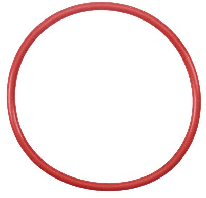 Othmro O-Ringe, 80 mm x 3,5 mm, Silikon, Rot, 1 Stück