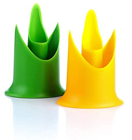 luckything 2 Stück Gemüse Tomate Nukleare Entkerner Stiele, Entkerner Für Paprika, Gemüse, Küchenzubehör Küchenhelfer Gadget - Zufällige Farbe