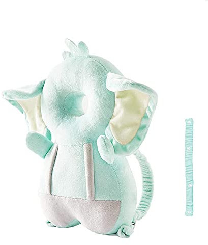 Baby Kopfschutz Rucksack Baby Kleinkinder Kopfschutz Verstellbare Säugling Sicherheitspads Geschenk für Kind Walker Kopfstütze (Blau)