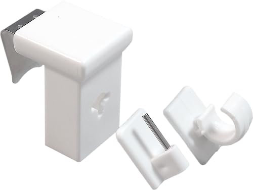 dekondo Ganci per finestra/ganci decorativi/clip per finestra/morsetti per aste o decorazioni per finestre con accessori intercambiabili (4)