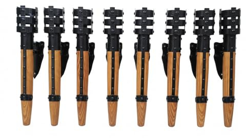 Wall Light Sconce Torch Medieval Torch Light Fixture Sconce Wall Decor Lantern Wooden Sconce Black Color