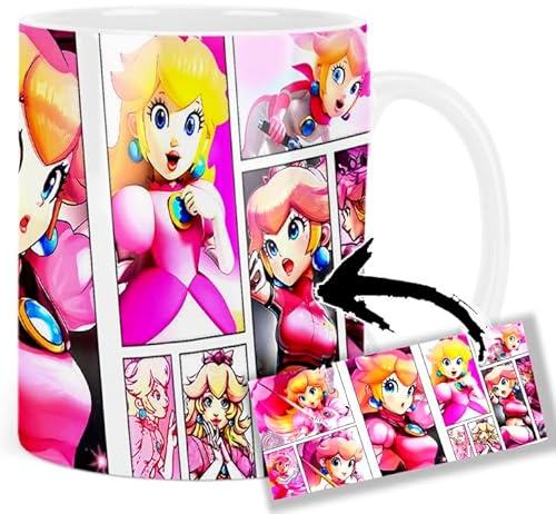 Princess Peach Taza Ceramica Mug