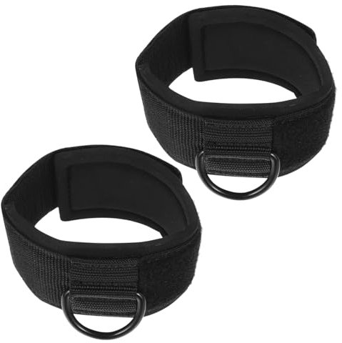 HONMEET 2stücke Gewichts Manschetten Fuß Tragbarer Knöchel Band Schnallendesign Knöchelschutzgurt Für Fitnessgeräte Widerstandstraining