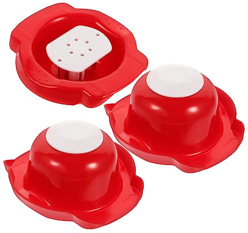 HOLIDYOYO 3piezas Cortador De Verduras Con Protector De Manos Herramienta De Rallado Multifuncional Para Verduras y Frutas Slicer De Cocina Práctico y Ligero