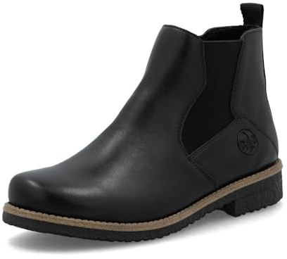 Rieker dam Chelsea Boots 73557, damkängor, Svart 01, 36 EU