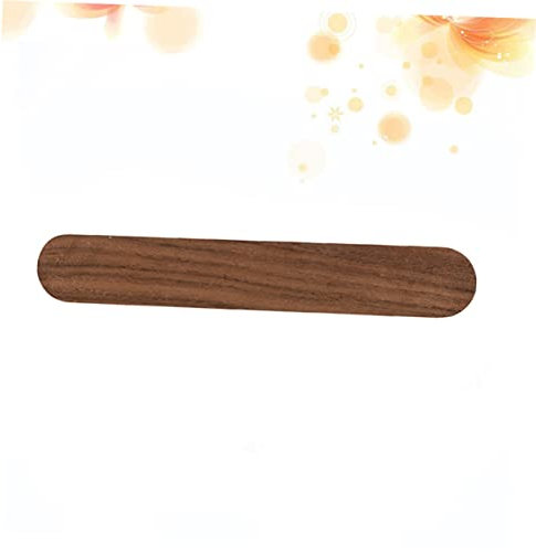 Alipis Porte-clés Magnétique Minimaliste En Bois Noyer Noir 15,5 Cm Organisateur Élégant Crochet Réfrigérateur Maison Bureau Hôtel