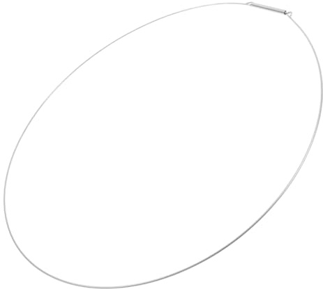 Sicherungsring für Waschmaschinen Türdichtung 36cm aus Stahl | Spannring für Waschmaschinentür, Silberner Draht, Sichere Befestigung, Passende Größe für Waschmaschinen