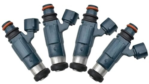 CWDQYNLG Injecteur Voiture Essence 4X injecteurs de Carburant OEM INP-781 INP781 pour Mazda 2.0L 00-02 pour Protege 1.8L 99-00 buse d'injection de Carburant débit d'essence Assorti