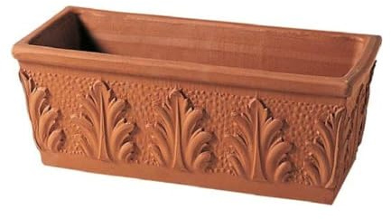 Cassetta Roma in Terracotta cm 52 x 22 x h 20