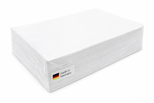Physiofit24 Waschfaserlaken 20 Stück 100x200 cm Waschfaserlaken Vlieslaken Soft Hygiene-Auflage Waschvlieslaken Laken für die Massageliege