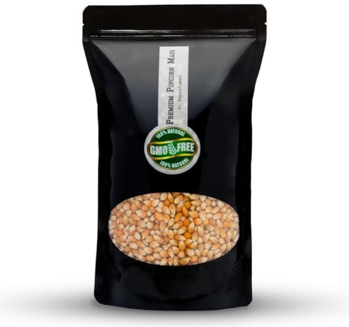 Premium Butterfly Popcorn Corn 1000g XL 1:46 volume pop avec emballage de protection de la saveur sans OGM