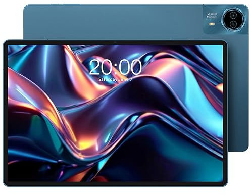 TECLAST T70 Tablet 14 Pulgadas Top Gaming Tableta 2K, MTK Helio G99 Octa-Core 2.2GHz, 20GB RAM+256GB ROM(TF 8TB), Dual SIM 4G LTE+5GWiFi, 10000mAh/18W, Android 14/Widevine L1/13MP/BT5.2/3.5MM/GPS-2025