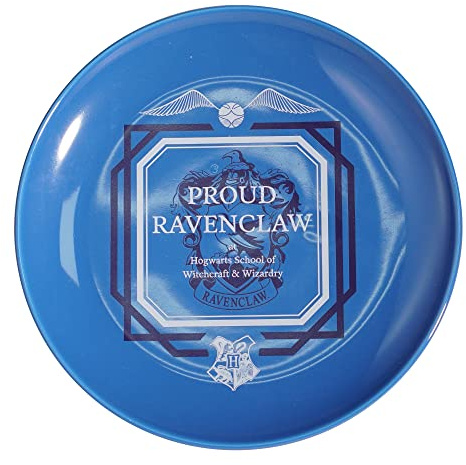 Harry Potter Half Moon Bay Ravenclaw Plate | Kids Dinner Plate | Single Party Decorations Gift for Women | Reusable Dishwasher Microwave Safe