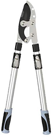 ATAAY Ébrancheur de dérivation Extensible, Bouche de Coupe Big Shark, diamètre de Coupe 60 mm, sécateur SK-5 6 Niveaux de réglage télescopique, Longueur 69~102 cm, Champ d'application : Branches