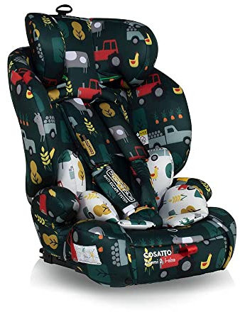 COSATTO Silla Coche Grupo 1 2 3 Zoomi 2 - Silla Coche iSize de 76 cm a 150 cm, Sillita Bebé Coche Isofix con Reposacabezas Ajustable, Protección Contra Impactos Laterales y Fácil Instalación