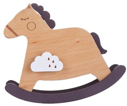 OUNONA Kasten buchaufsteller die buchhandlung ideas holzspielsachen café Holzspielzeug rotierende Figur spielt Spielzeuge hölzern Musikbox Trojanisches Bambus