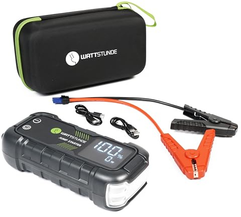 WATTSTUNDE Jump Starter Akku 20000mAh Camper Starthilfe Powerbank
