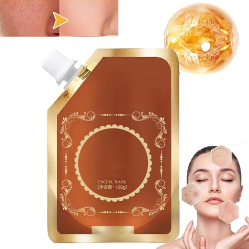 Anti-Blemish & Anti-Aging & Anti-Wrinkle Tear-Off Mask,Peel off Anti Wrinkle Face Mask,Freckle Removal Mask,Anti-Aging Gold Face Mask,Removes Blackheads,Cleans Pores (1 Pcs)